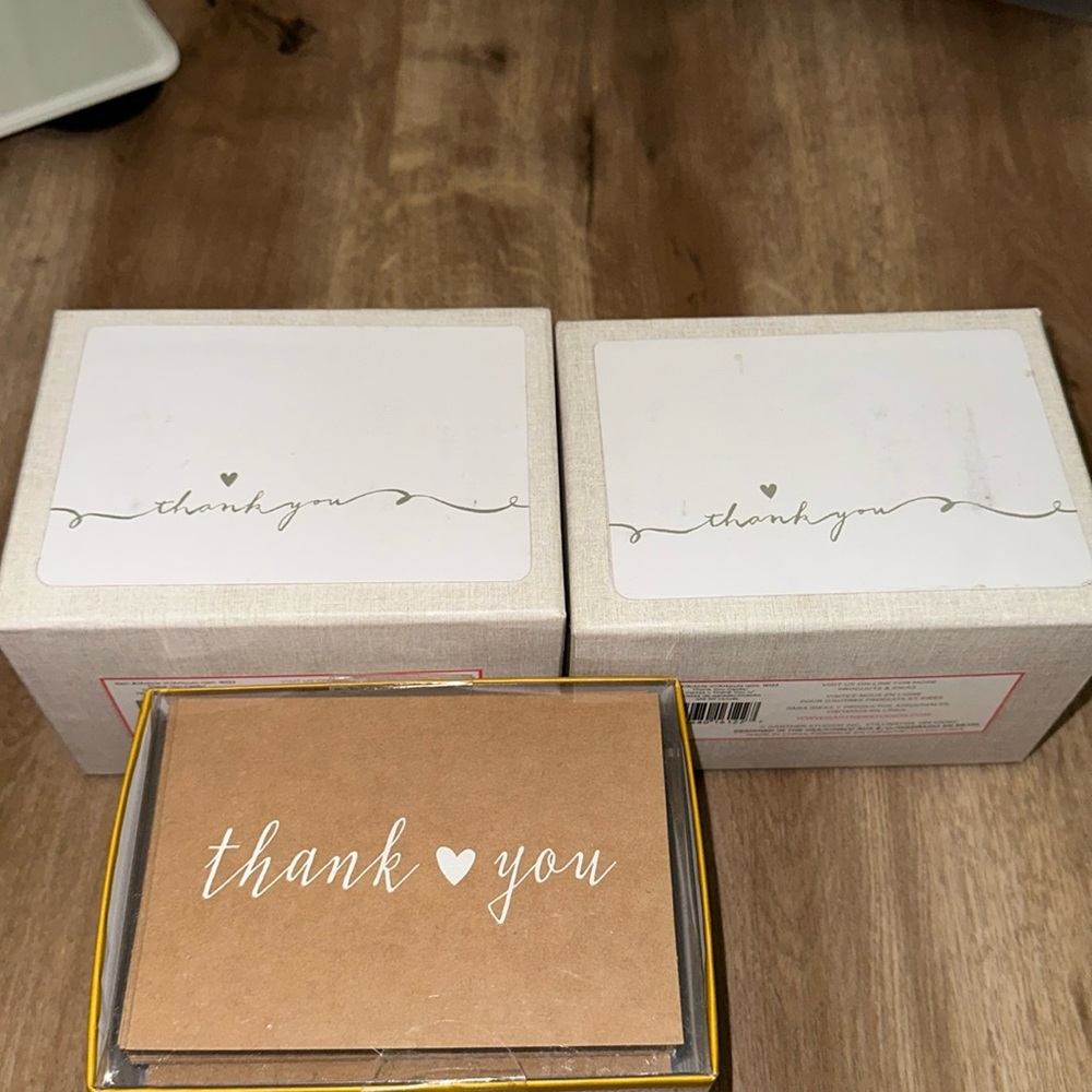 Thank you cards